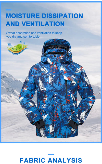 Ski Snowboard Jacket And Bib Pants