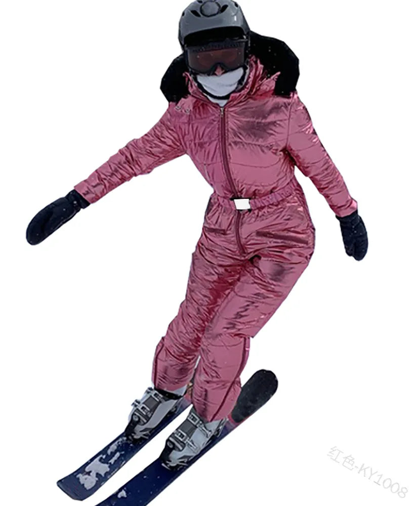Women Waterproof Windproof Skiing Snowboarding Jacket Pants