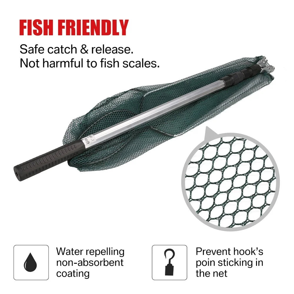 Telescopic Folding Fishing Landing Net