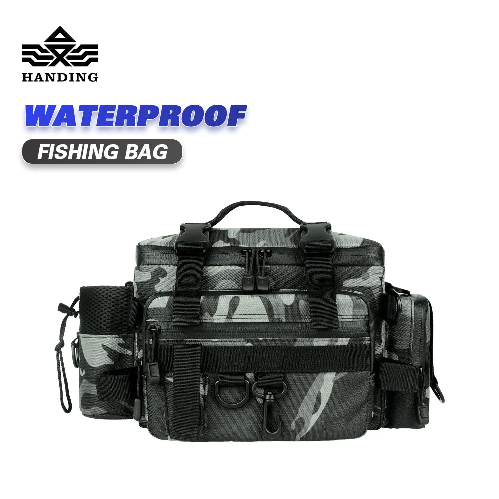 Large Fishing Tackle Bag For Fishing Hiking