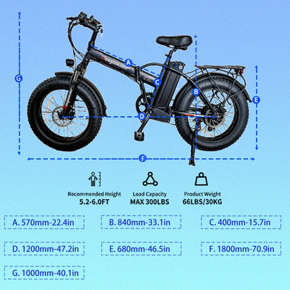 Electric Bicycle folding Outdoor Mountain Bicycle Snow