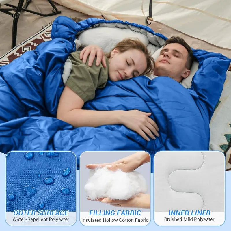 Adult Double Sleeping bag Large Size