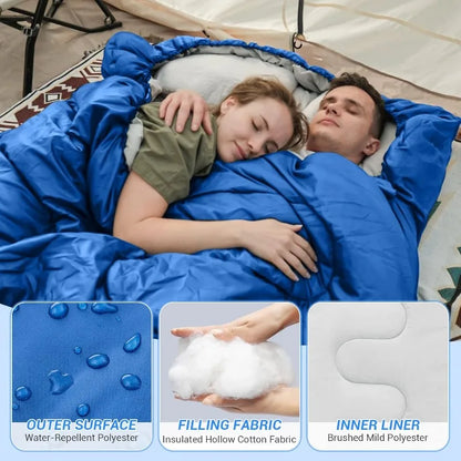 Adult Double Sleeping bag Large Size