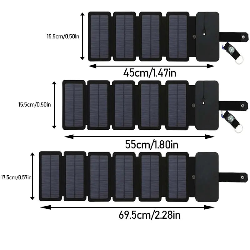 Outdoor Multifunctional Portable Solar Charging Panel