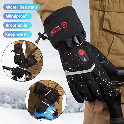 Heated Gloves, Men, Women for Winter Outdoor
