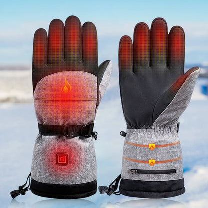 1Pair Heating Gloves Hiking Skiing Cycling