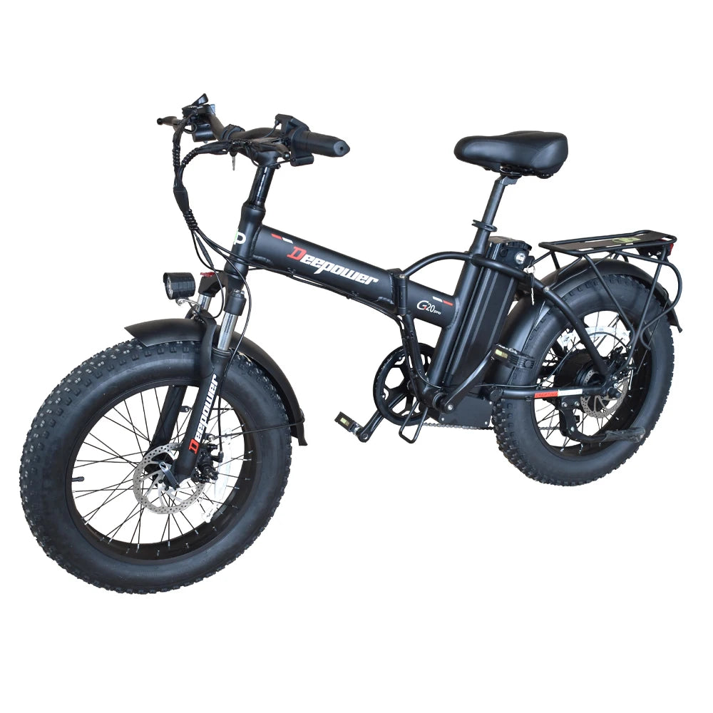 Folding Electric Bicycle Mountain Beach Cycling