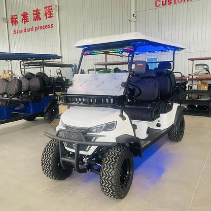 48v 4 Seaters Max Driving Electric Golf Carts